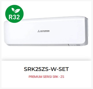 Mitsubishi Heavy Split Klima SRK25ZS-W-SET