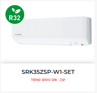 MitsubishiHeavy SplitKlima SRK35ZSP-W1-SET
