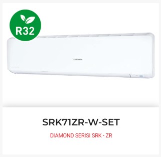Mitsubishi Heavy Split Klima SRK71ZR-W-SET