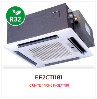 Euro Form Multi Split Klima EF2CTI181